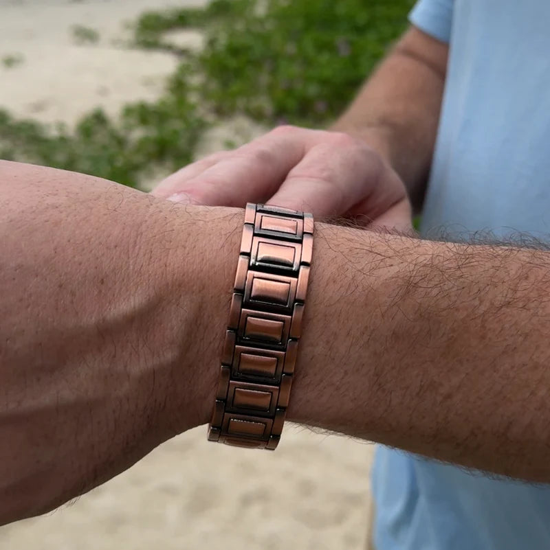 Men's Copper Magnetic Bracelet