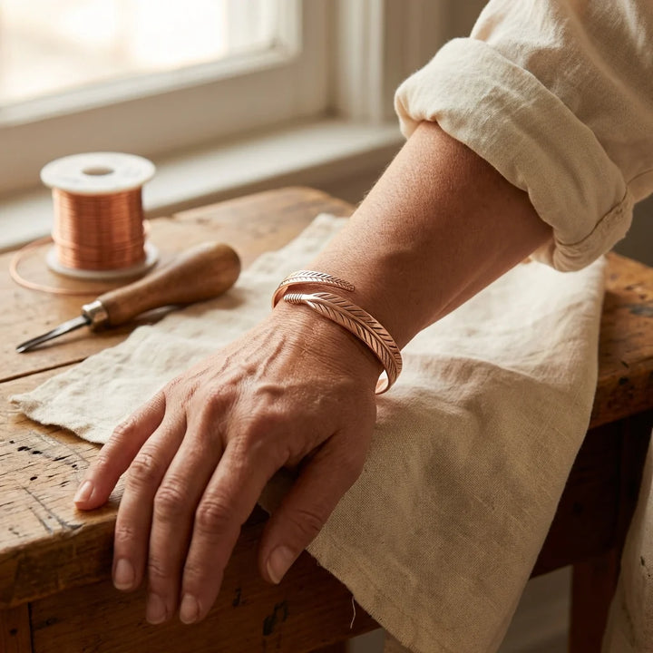 June's Root Copper Bracelet